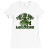 bass look big Ladies Fitted T-Shirt