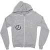 compression of time Zipper Hoodie