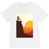 break on the mountain V-Neck Tee