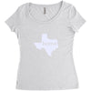 home Texas t-shirt Women's Triblend Scoop T-shirt