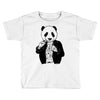 gangster panda Toddler T-shirt