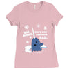 buddy the elf sweater bye buddy hope you find your dad Ladies Fitted T-Shirt