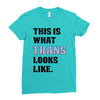This is What Trans Looks Like Ladies Fitted T-Shirt