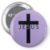 jesus cross Pin-back button