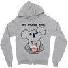 my puns are Zipper Hoodie