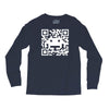 space alien qr code Long Sleeve Shirts