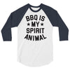 bbq spirit animal 3/4 Sleeve Shirt