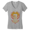 skull pirate Women's V-Neck T-Shirt