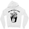 bucket list Zipper Hoodie