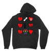 ls lesbian full heart Hoodie