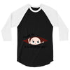 December Peeking Out Baby Girl 3/4 Sleeve Shirt