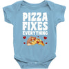 pizza fixes everything Baby Bodysuit