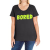 bored Ladies Curvy T-Shirt