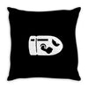bullet bill sticker vinyl decal   super mario bros nintendo car window Throw Pillow
