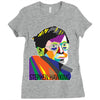 Steven Hawking Ladies Fitted T-Shirt
