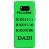 number one dad funny t shirt binary nerd geek tee s 3xl Samsung Galaxy S8