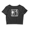your girlfriend vs my girlfriend funny pub jokr  impress your friends! Crop Top