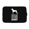not just a dog person i'm a boxer mommy! Laptop sleeve