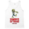 zombies eat brains Tank Top