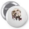 doctor's portrait Pin-back button