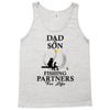 Dad And Son Fishing Partners For Life Tank Top