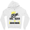 Kings Are Born In December Zipper Hoodie