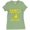 gump's lawn mowing service t shirt Ladies Fitted T-Shirt