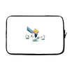 mighty hero atop a chicken Laptop sleeve