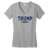trump 2016 (2) Women's V-Neck T-Shirt