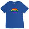 lips  rainbow lgbt gay culture V-Neck Tee