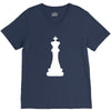 Chess King and Pawn V-Neck Tee