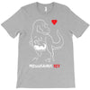 pregnant rex white and red color T-Shirt