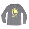 believe in nessie Long Sleeve Shirts