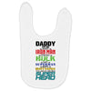 daddy you are my favorite superhero Baby Bibs