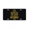 kings are born  november License Plate