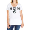 we got the power 4 Ladies Curvy T-Shirt