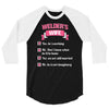 welder's wife 3/4 Sleeve Shirt