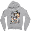 you burn yourself Zipper Hoodie
