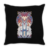 forest fighter Throw Pillow