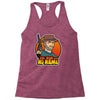 the man with no face Racerback Tank
