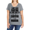 i am warrior Ladies Curvy T-Shirt