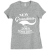 New Grandma 2018 Rokie Dept. Ladies Fitted T-Shirt