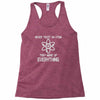 never trust an atom Racerback Tank