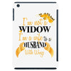 i'm not a widow i'm a wife to a husband with wings iPad Mini
