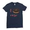 i donut care Ladies Fitted T-Shirt