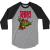 super turtle bros raph 3/4 Sleeve Shirt