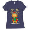 please, kill me! Ladies Fitted T-Shirt
