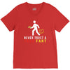i never trust taco fart V-Neck Tee