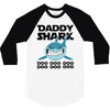 Daddy Shark Doo Doo Doo 3/4 Sleeve Shirt