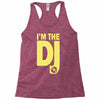 im a dj graphic tee mens Racerback Tank